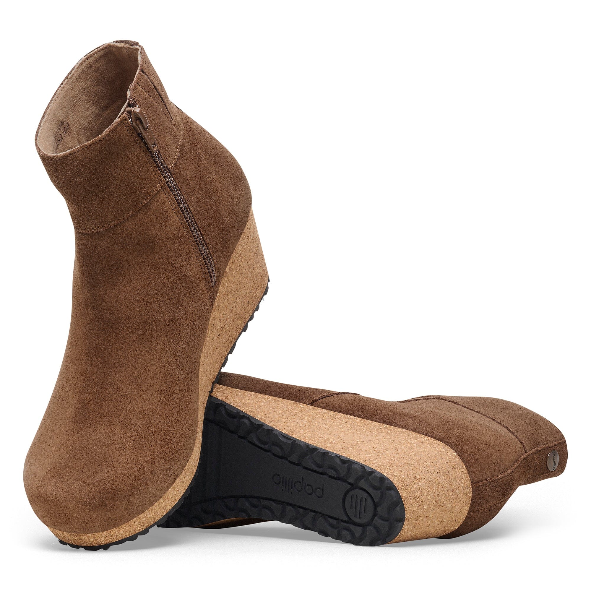 BIRKENSTOCK EBBA Women's Suede Leather Sandals - Comfortable Slip-On Shoes for Casual Wear, Walking & Outdoor Activities