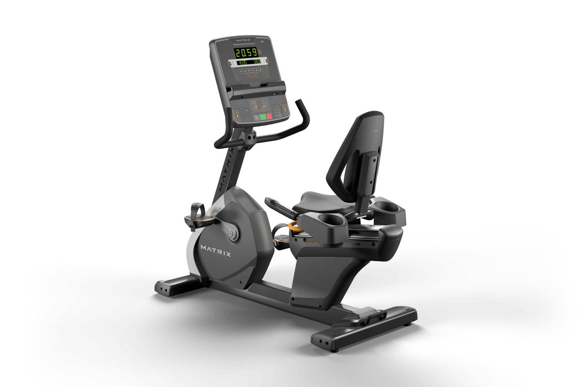 Matrix Performance Recumbent Exercise Bike for Home Gym - Indoor Cycling Bike with Adjustable Seat & Resistance - Perfect for Cardio Workouts, Physical Therapy & Senior Fitness