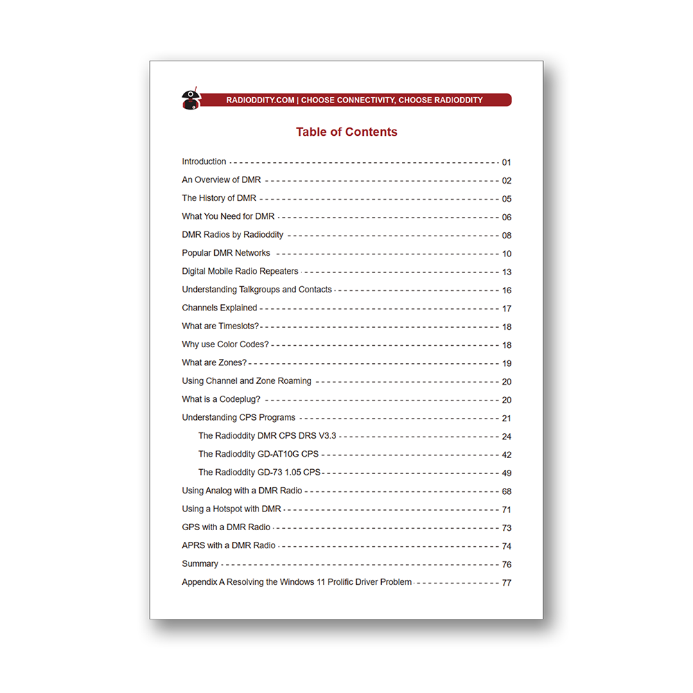 Radioddity DMR Beginner's Guide eBook - Learn Digital Mobile Radio Basics for Amateur & Professional Use