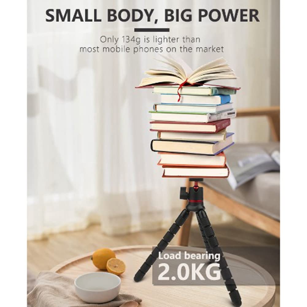 Flexible Universal Tripod Stand for Live Streaming & Action Cameras - Adjustable Monopod Holder for DSLR, DV, GoPro - Perfect for Vlogging, Travel & Outdoor Adventures