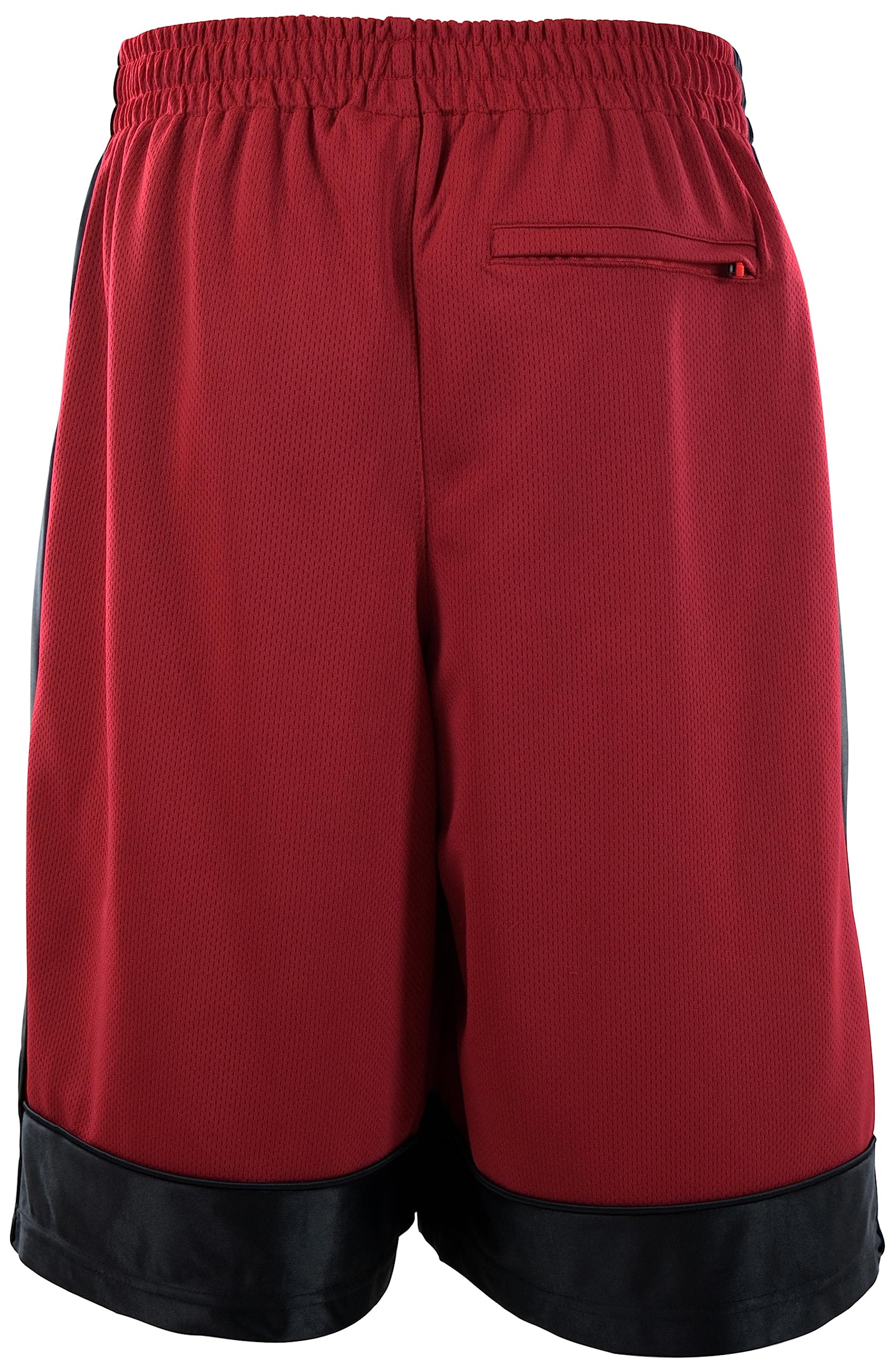 Men's Basketball Training Shorts with 3 Zippered Pockets - Breathable Quick-Dry Gym Shorts for Basketball, Running & Workout - Perfect for Sports, Training & Casual Wear