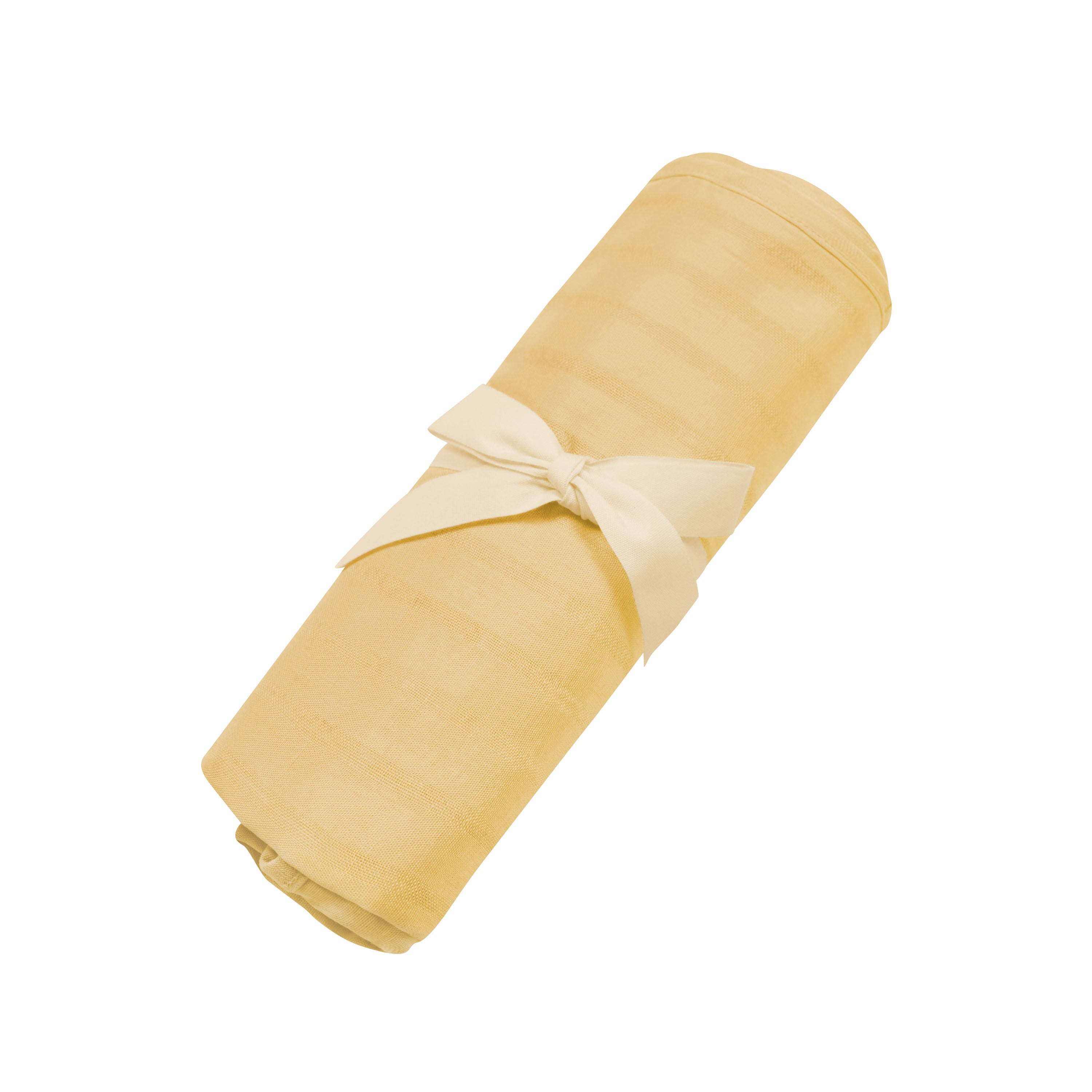 Soft Bamboo Muslin Swaddle Blanket - Breathable & Organic Baby Wrap for Newborns - Perfect for Swaddling, Nursing Cover & Stroller Blanket - Sandcastle Color
