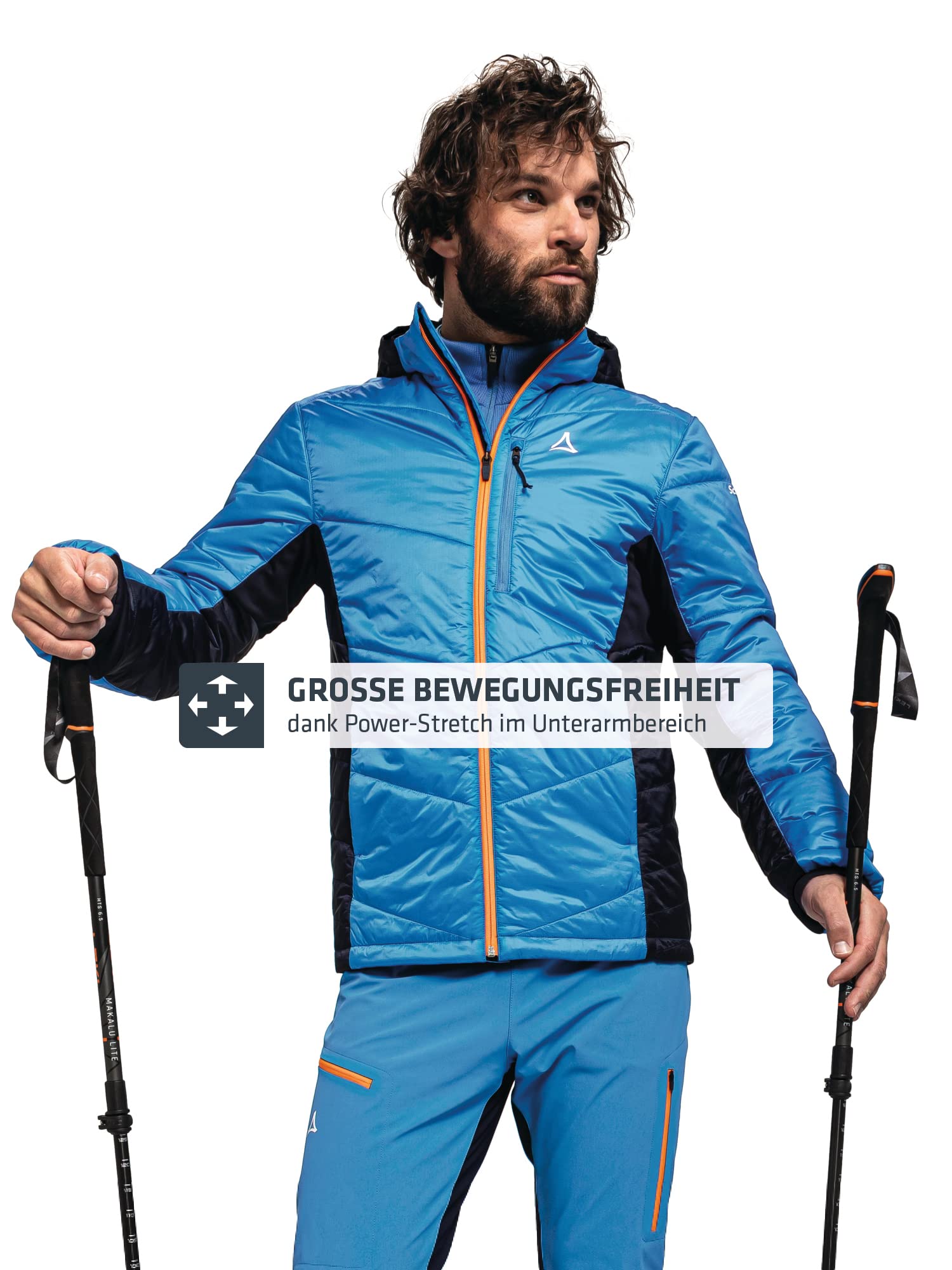 Schöffel Men's Stams M Padded Jacket 421 - Lightweight Insulated Winter Coat for Outdoor Activities, Hiking & Casual Wear