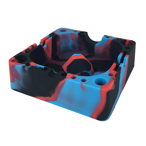 Premium Silicone Ashtray - Odor-Resistant, Heatproof & Portable for Indoor/Outdoor Use - Perfect for Home, Office, Car, Camping & Travel Accessories
