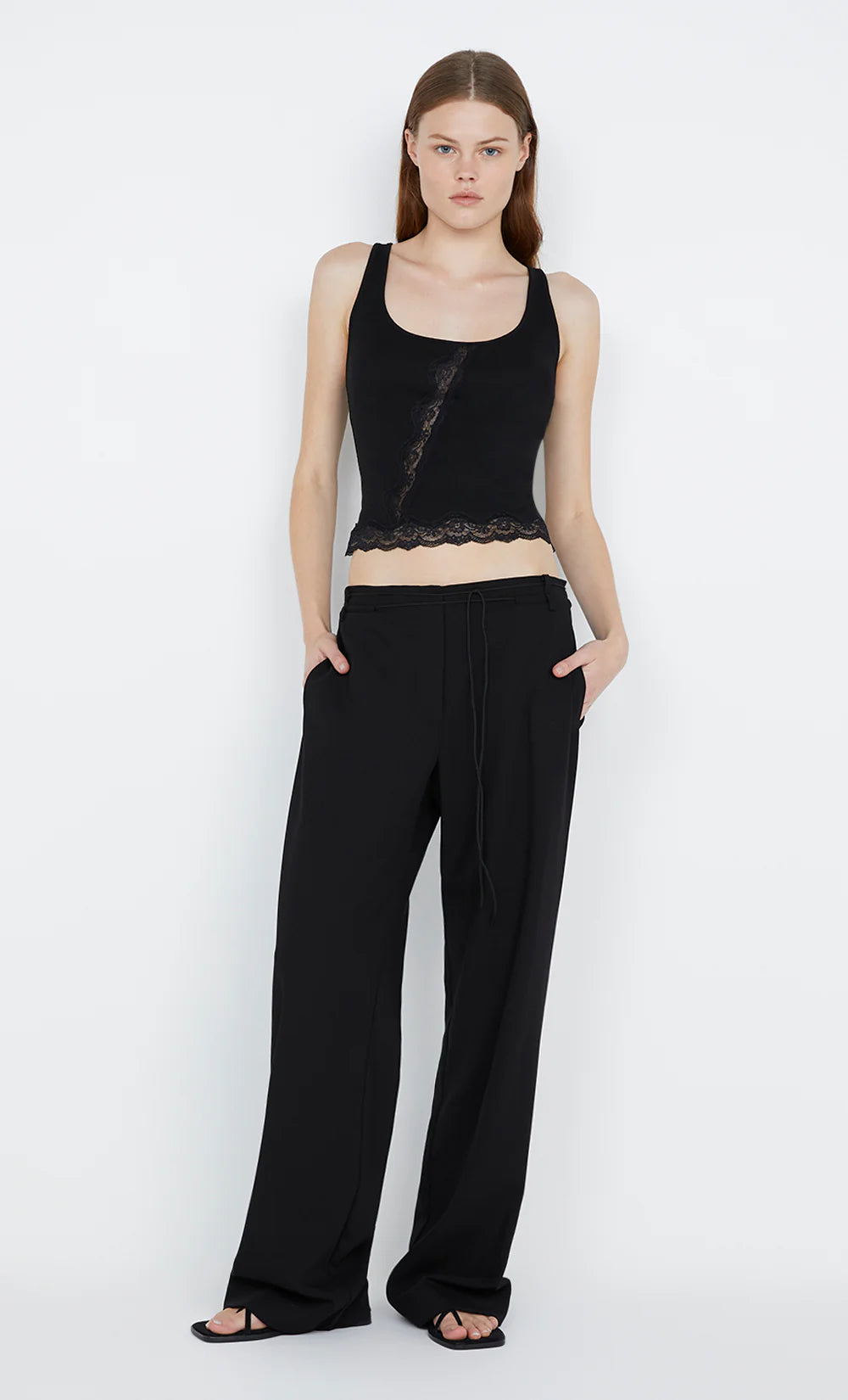 Amyra Black Tank Top for Women - Comfortable & Stylish Casual Wear for Summer, Gym, and Everyday Outfits