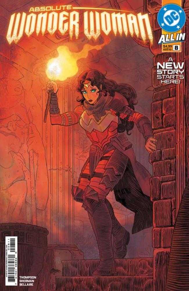 Absolute Wonder Woman #8 Cover A by Hayden Sherman - Collectible Comic Book for Superhero Fans & DC Comics Enthusiasts | Perfect for Display, Gifts & Comic Collections