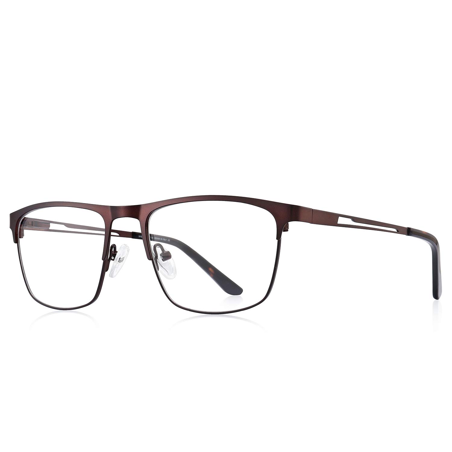 Blue Light Blocking Reading Glasses for Women & Men - Anti Glare Computer Glasses with Spring Hinge - Perfect for Office Work, Screen Time & Night Reading