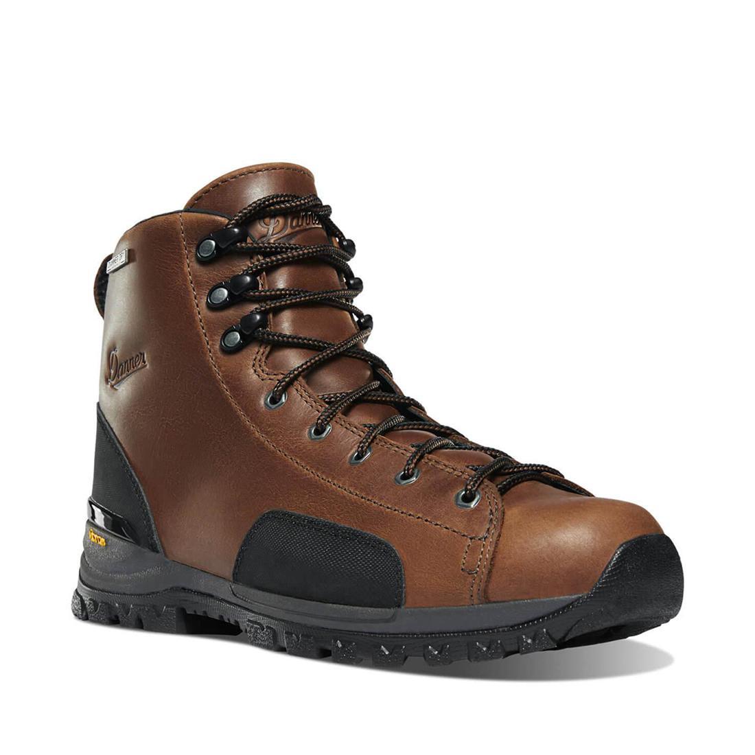 Stronghold 6 Waterproof Nano Toe Work Boots for Men - Slip Resistant Safety Shoes for Construction, Warehouse & Outdoor Work