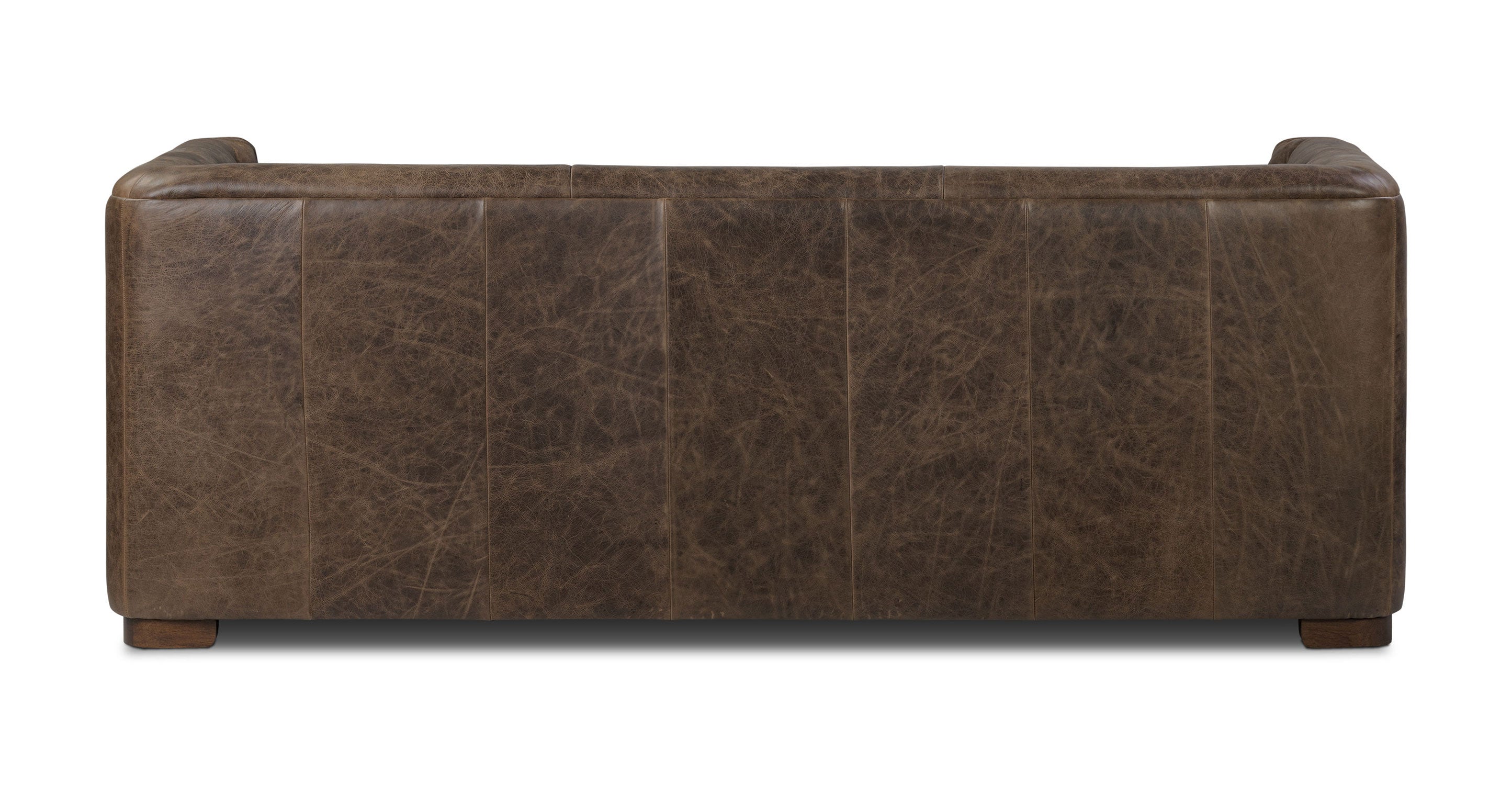Essex 86 Leather Pull-Out Convertible Sleeper Sofa - Modern Leather Sofa Bed for Living Room, Guest Room & Small Spaces