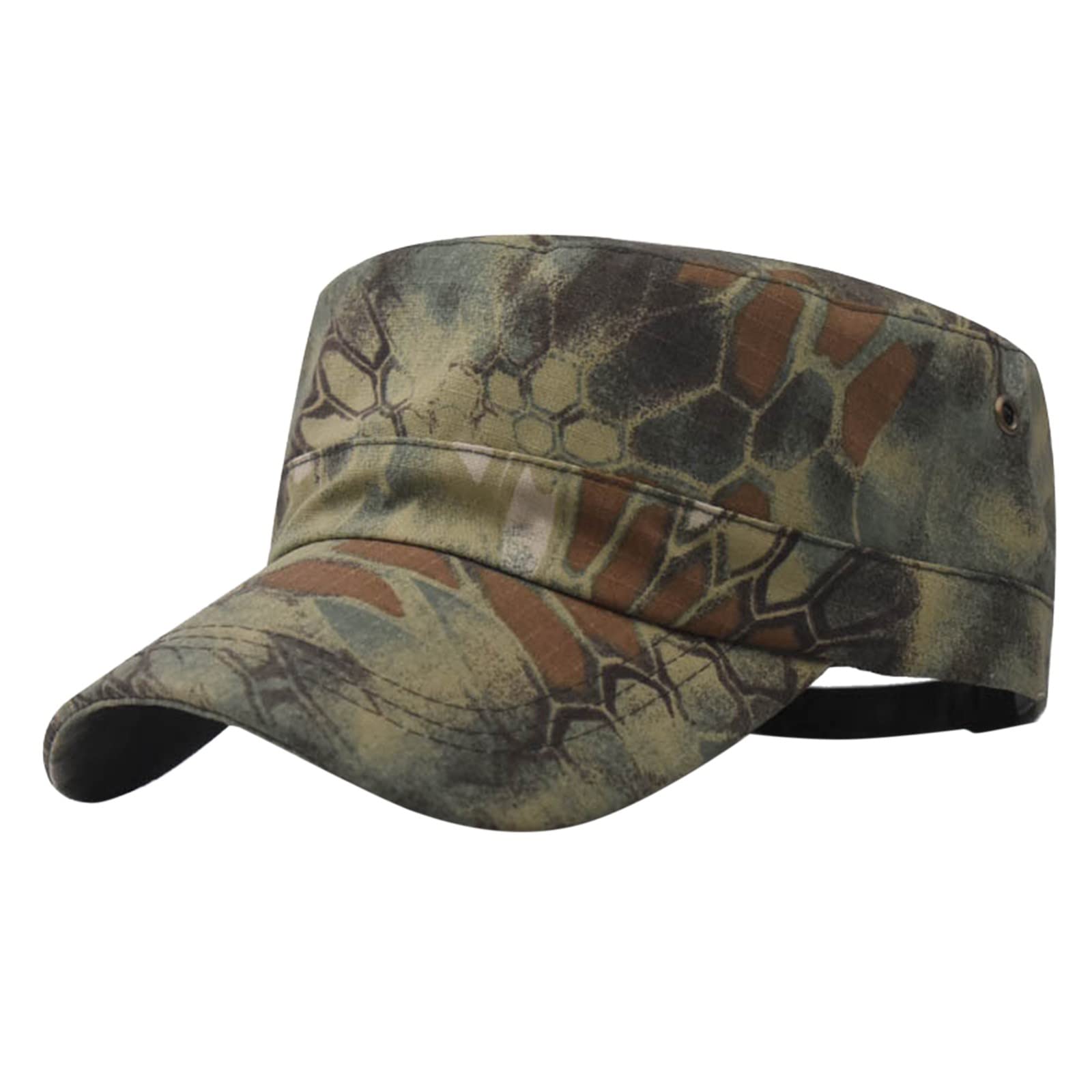 FENGQI Men's & Women's Camouflage Baseball Cap - Adjustable Outdoor Sun Hat with Breathable Design for Hiking, Fishing & Casual Wear