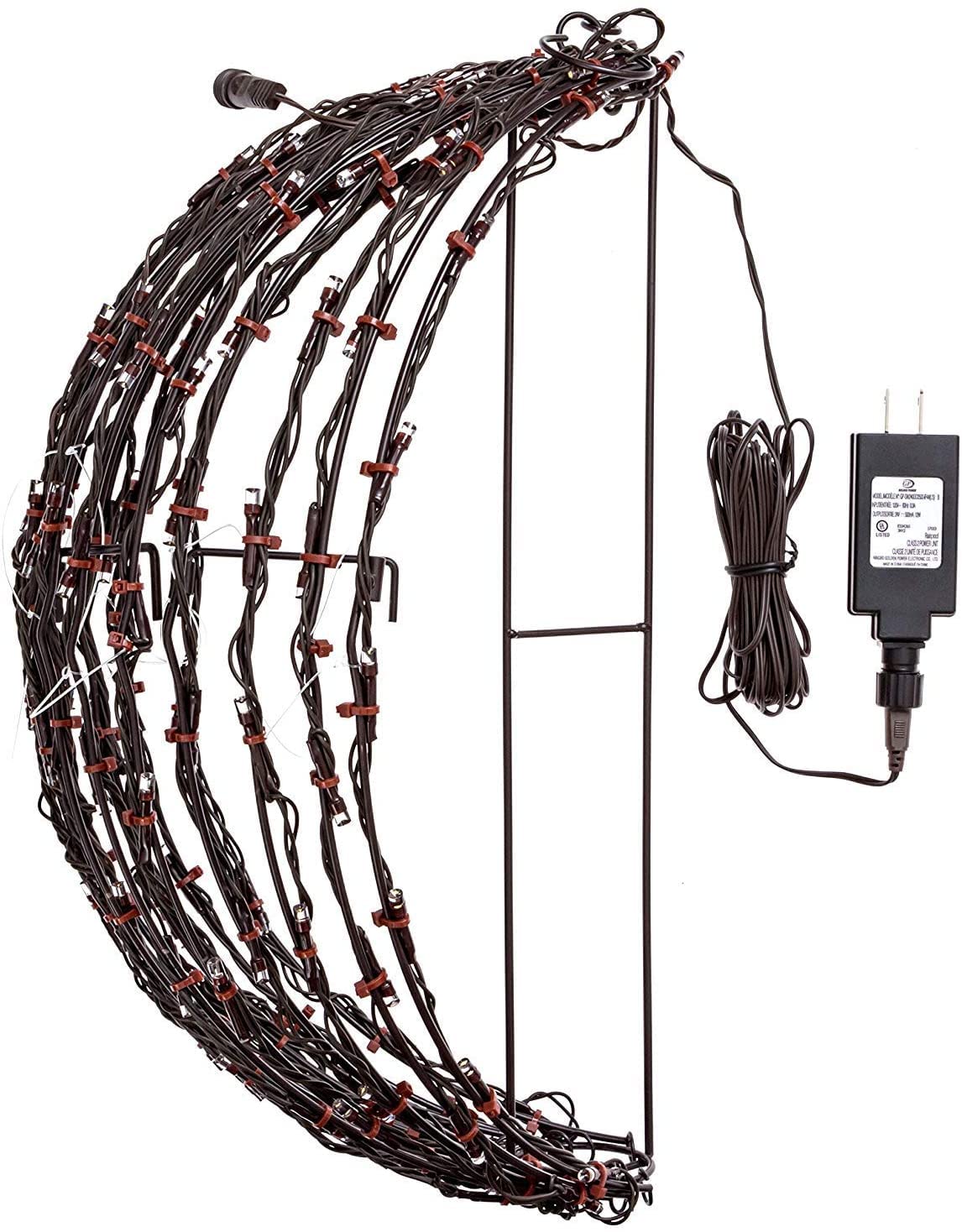 Elf Logic 3 Pack 16” LED Christmas Light Balls - Indoor/Outdoor Waterproof Holiday Decorations | Warm White String Lights for Christmas Tree, Patio, Garden, Wedding & Party Decor | Energy Efficient Durable Decorative Lighting