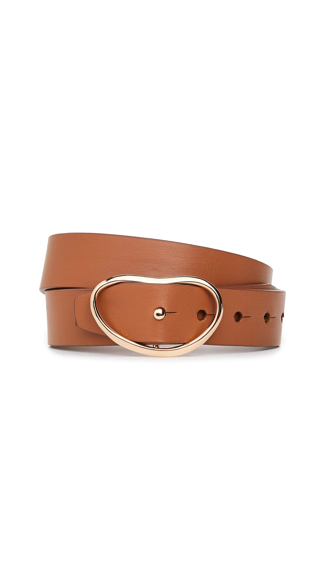 Women's Wide Georgia Belt in Tan - Adjustable Leather Waist Belt for Women | Perfect for Jeans, Dresses & Casual Outfits