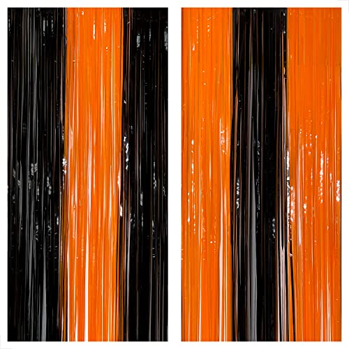 Orange and Black