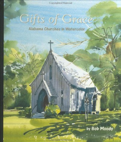 Graceful Watercolor Paintings of Alabama Churches - Perfect for Home Decor, Gifts & Christian Art Collectors