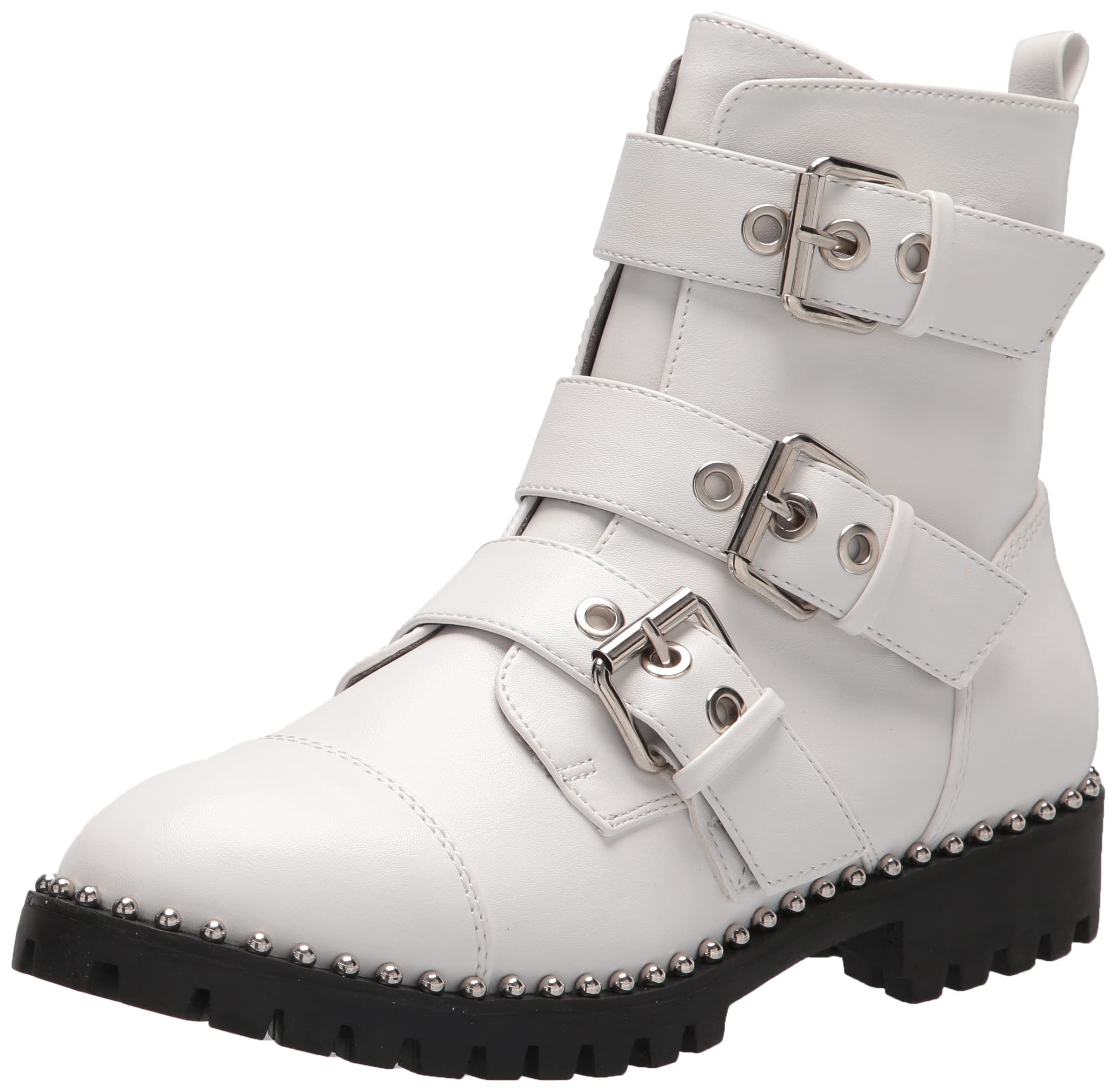 Seven Dials Women's Sherlock Combat Boots - Stylish Ankle Boots with Chunky Heel for Women | Perfect for Fall Fashion, Casual Outfits & Everyday Wear