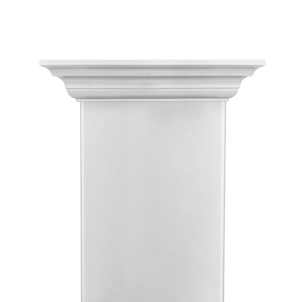 ZLINE CM6 GL9i Crown Molding Profile 6 for Island Mount Range Hood - Premium Kitchen Ventilation Accessory for Modern Home Decor
