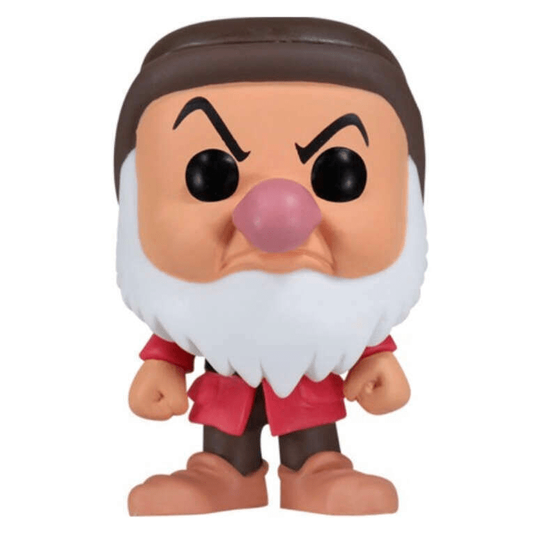 Disney Snow White and the Seven Dwarfs Grumpy Collectible Figure - Official Merchandise for Disney Fans, Home Decor & Gift for Movie Lovers