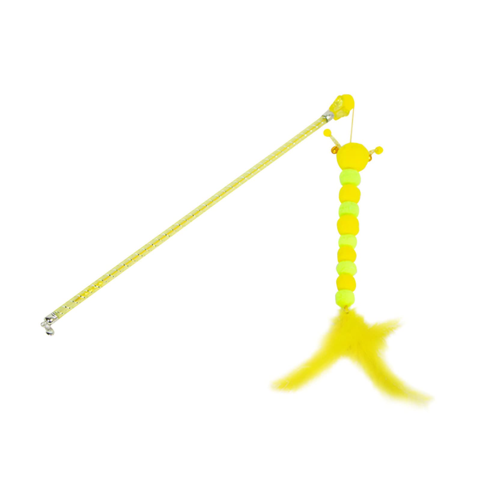 Angel3292 Telescopic Cat Wand Toy - Interactive Pet Stick & Fishing Rod Teaser for Cats - Perfect for Indoor Play & Exercise