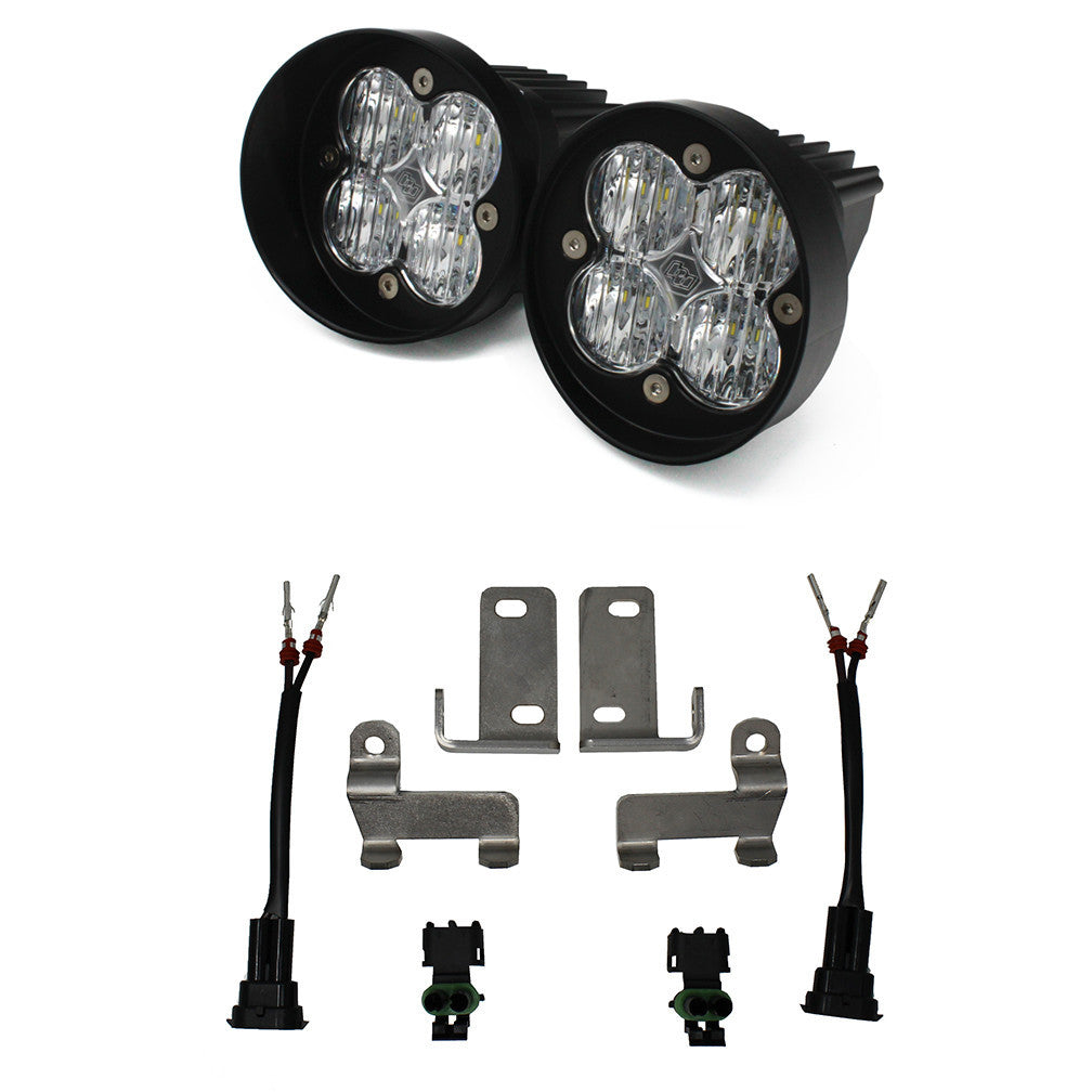 Baja Designs Squadron R Sport Fog Pocket Light Kit for 2014-2021 Toyota Tundra - High Performance LED Off-Road Lighting for Night Driving & Adventure