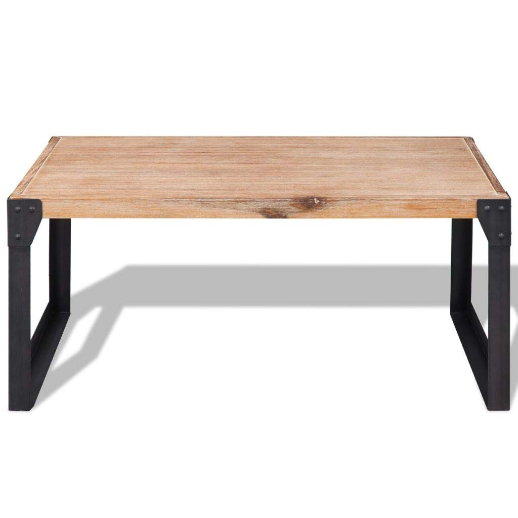Solid Acacia Wood Coffee Table 39.4