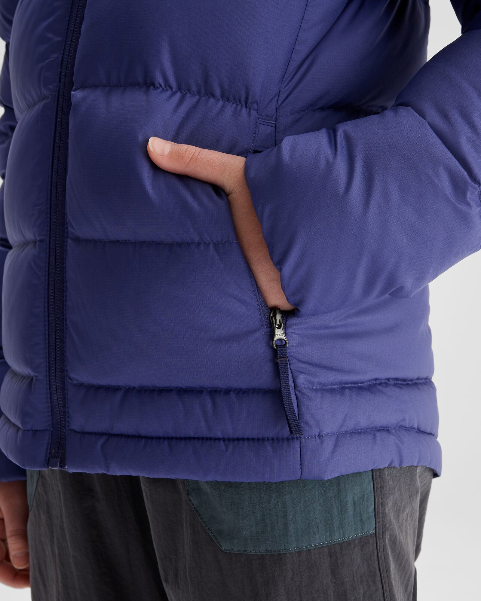 Girls' Epiq Down Jacket - Warm Winter Coat with Horizon Line Design for Outdoor Activities & School