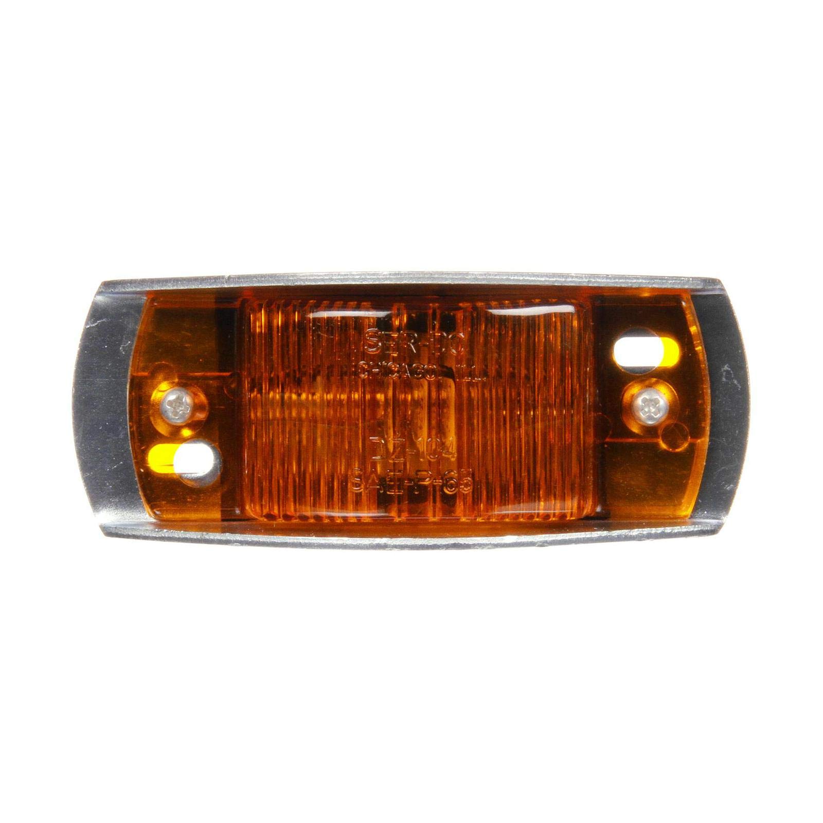 Truck-Lite 26315Y LED Marker Clearance Light - High Visibility Side Marker Lamp for Trucks, Trailers & Commercial Vehicles - Durable Waterproof Design for Safe Night Driving & Roadside Visibility