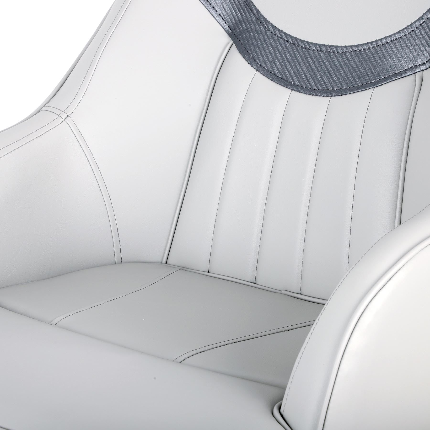 Premium NORTHCAPTAIN Pontoon Boat Captain Bucket Seat with Waterproof Cover - Comfortable Marine Seating for Fishing, Cruising & Leisure Boating Activities