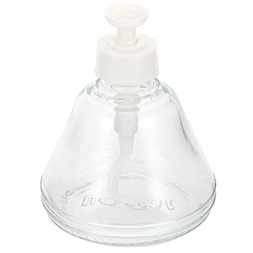 Healifty 180ml Empty Pump Lotion Bottle - Press Style Liquid Dispenser for Cleaning Solutions, Industrial Washing & Water (Perfect for Home, Salon, Lab & Travel Use)