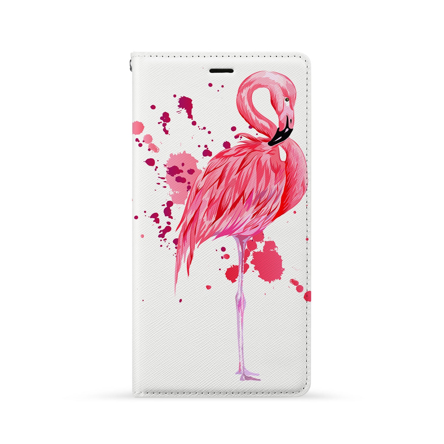 iPhone Wallet with Flamingo Design - Slim & Stylish Card Holder for iPhone Cases - Perfect for Travel, Shopping, and Everyday Use