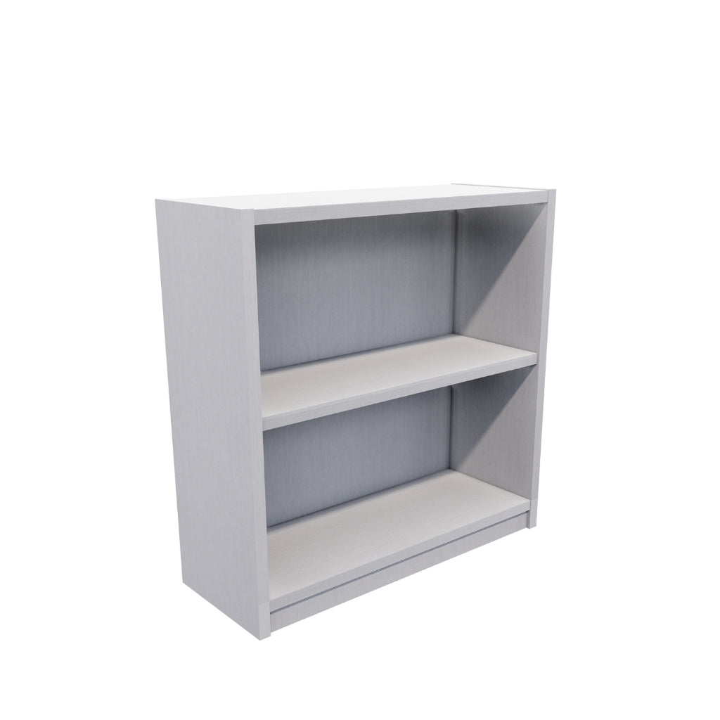Customizable Commercial Bookcase with Toe Kick - Durable Office & Library Storage Solution for Books, Files & Decor