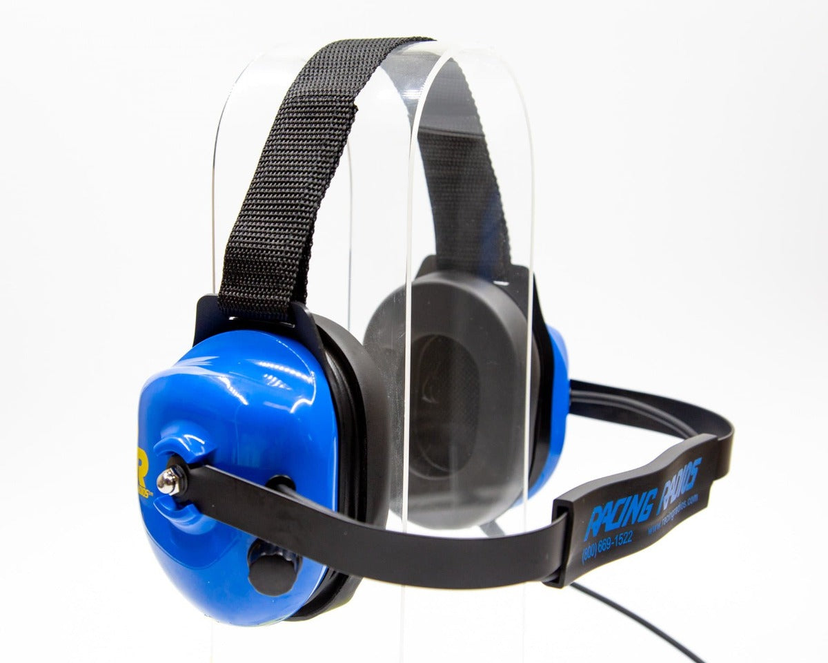 Fan Scanner Headset | Behind The Head Design | Wireless Bluetooth Headphones for Gaming & Work | Comfortable Noise Cancelling Earphones for Office, Travel & Home Use