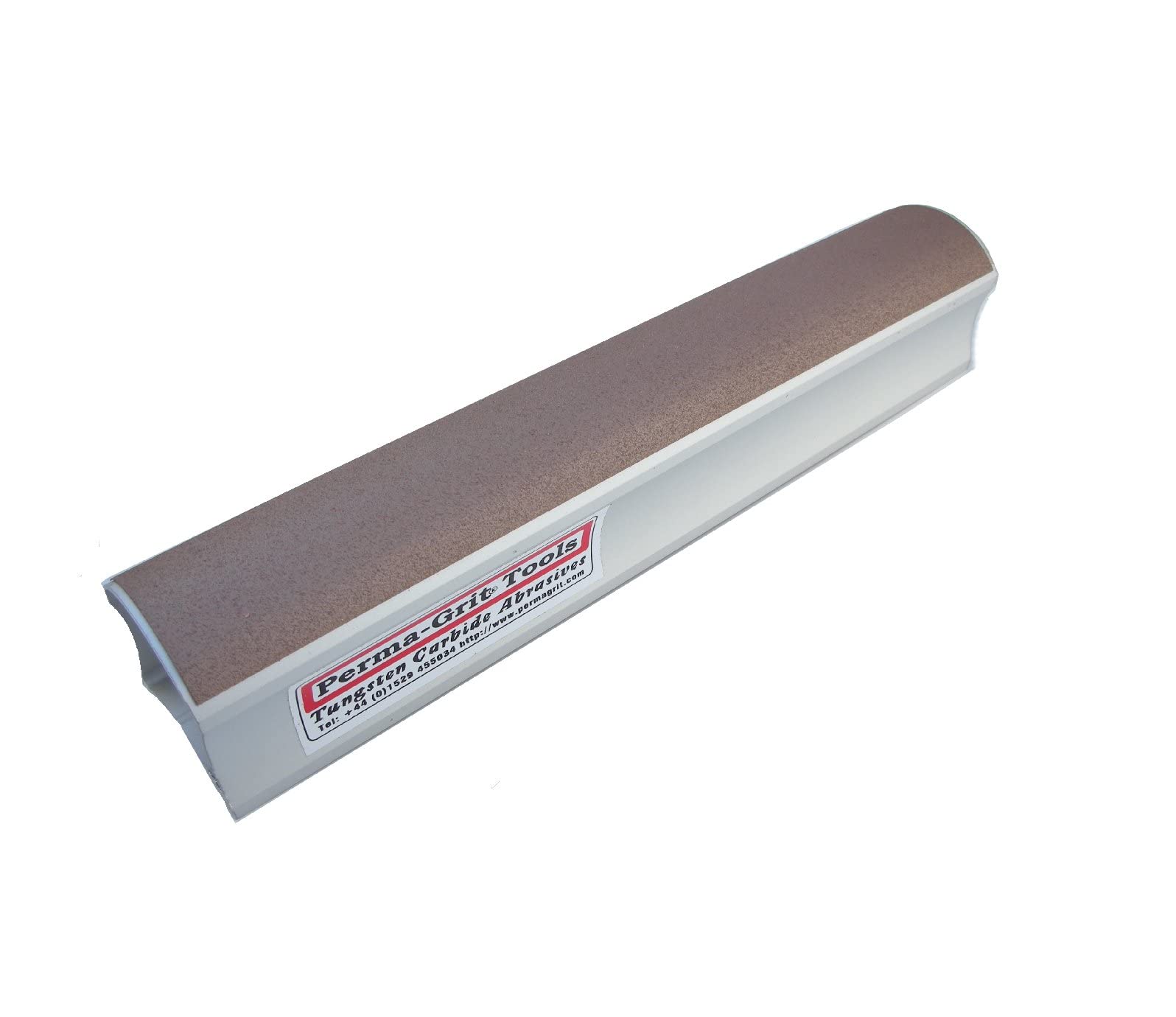 Perma-Grit Contoured Sanding Block - Double Sided Fine Grit Sandpaper (280mm) - Perfect for Woodworking, DIY Projects & Automotive Sanding