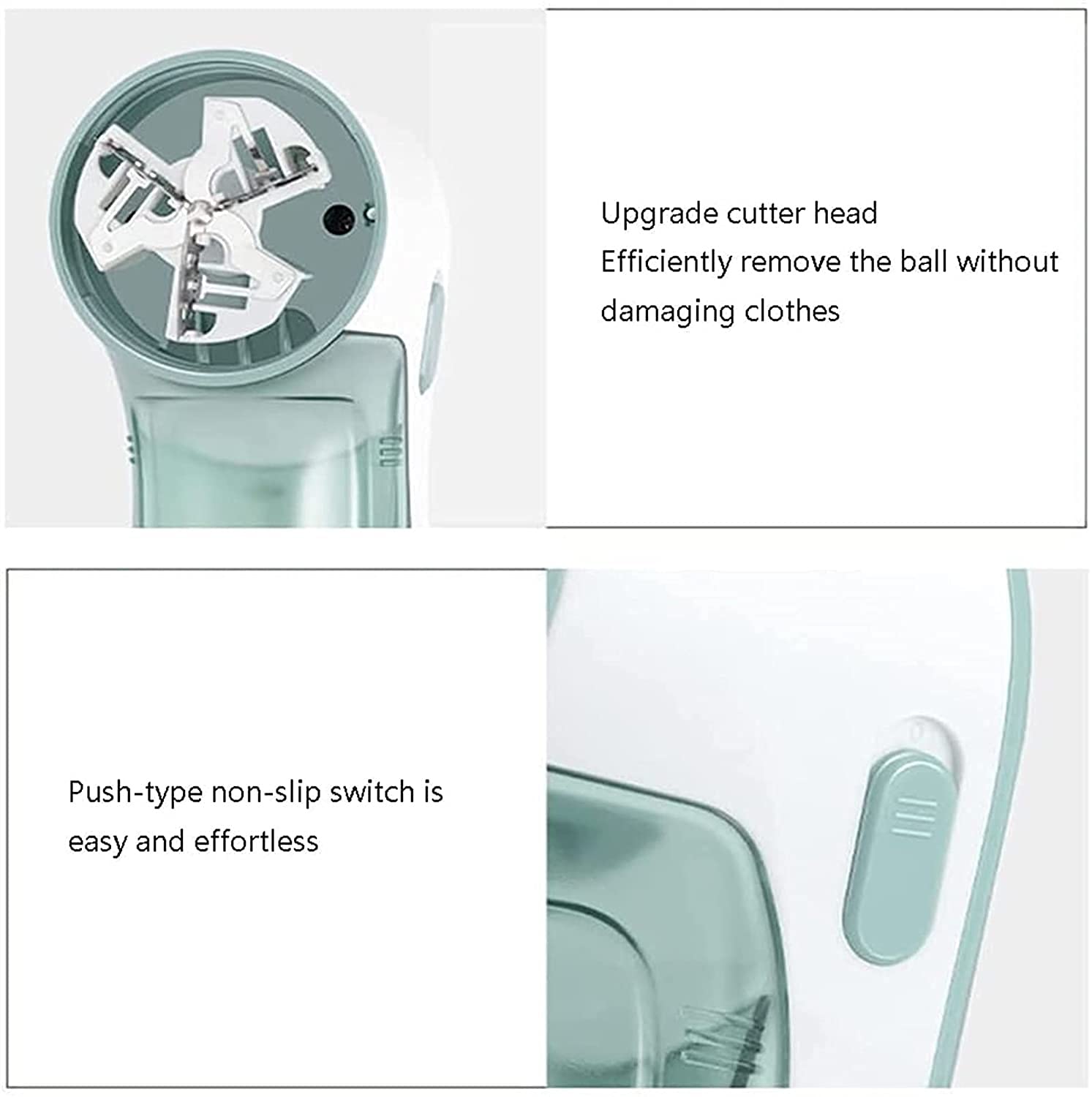 USB Powered Fabric Shaver & Lint Remover - Efficiently Remove Lint from Clothes, Scarves, Blankets & More - Perfect for Home, Travel & Laundry Care