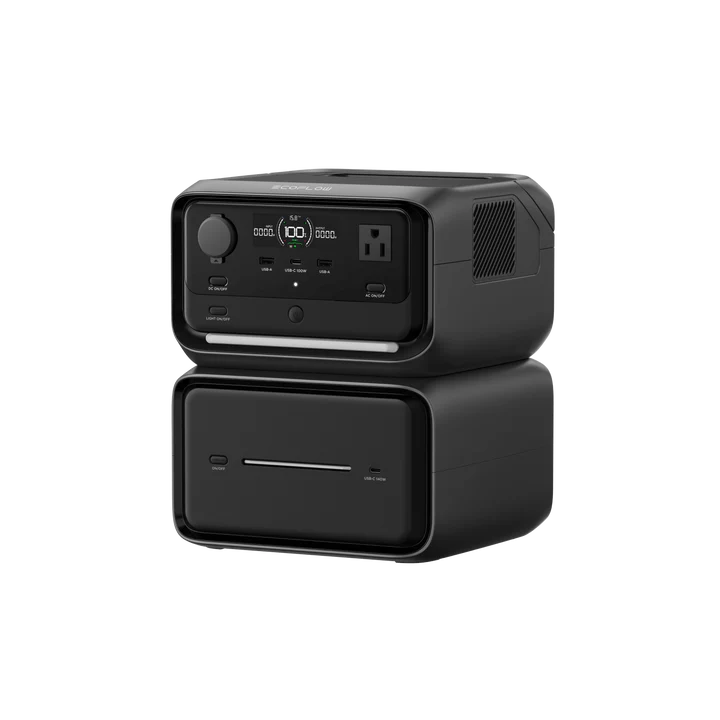 EcoFlow RIVER 3 Plus Portable Power Station 288Wh | 600W Solar Generator for Camping, Emergencies & Outdoor Adventures | Fast Charging, Lightweight Backup Battery for Home & RV Use