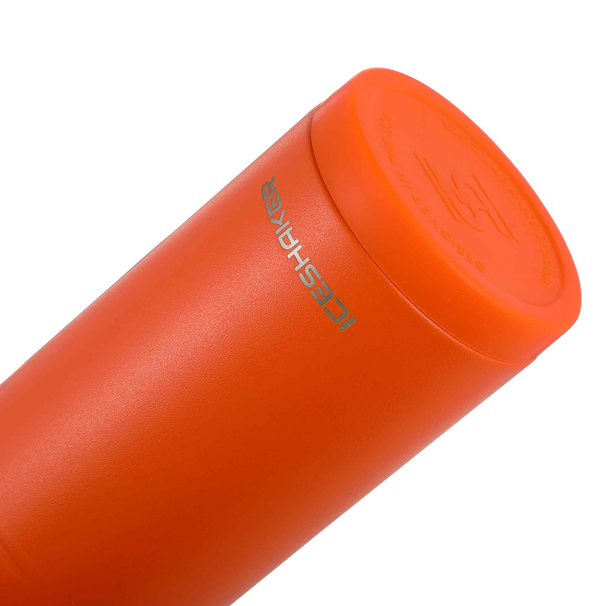 20oz Skinny Tumbler with Lid and Straw - Insulated Stainless Steel Orange Tumbler Cup for Hot & Cold Drinks - Perfect for Office, Gym, Travel and Outdoor Activities