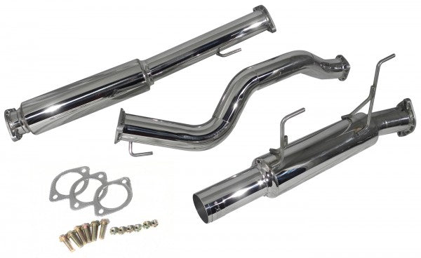 2011-2014 Nissan Juke Stainless Steel Cat-Back Exhaust System - Polished Finish - FWD Compatible - Performance Upgrade for Better Sound & Acceleration