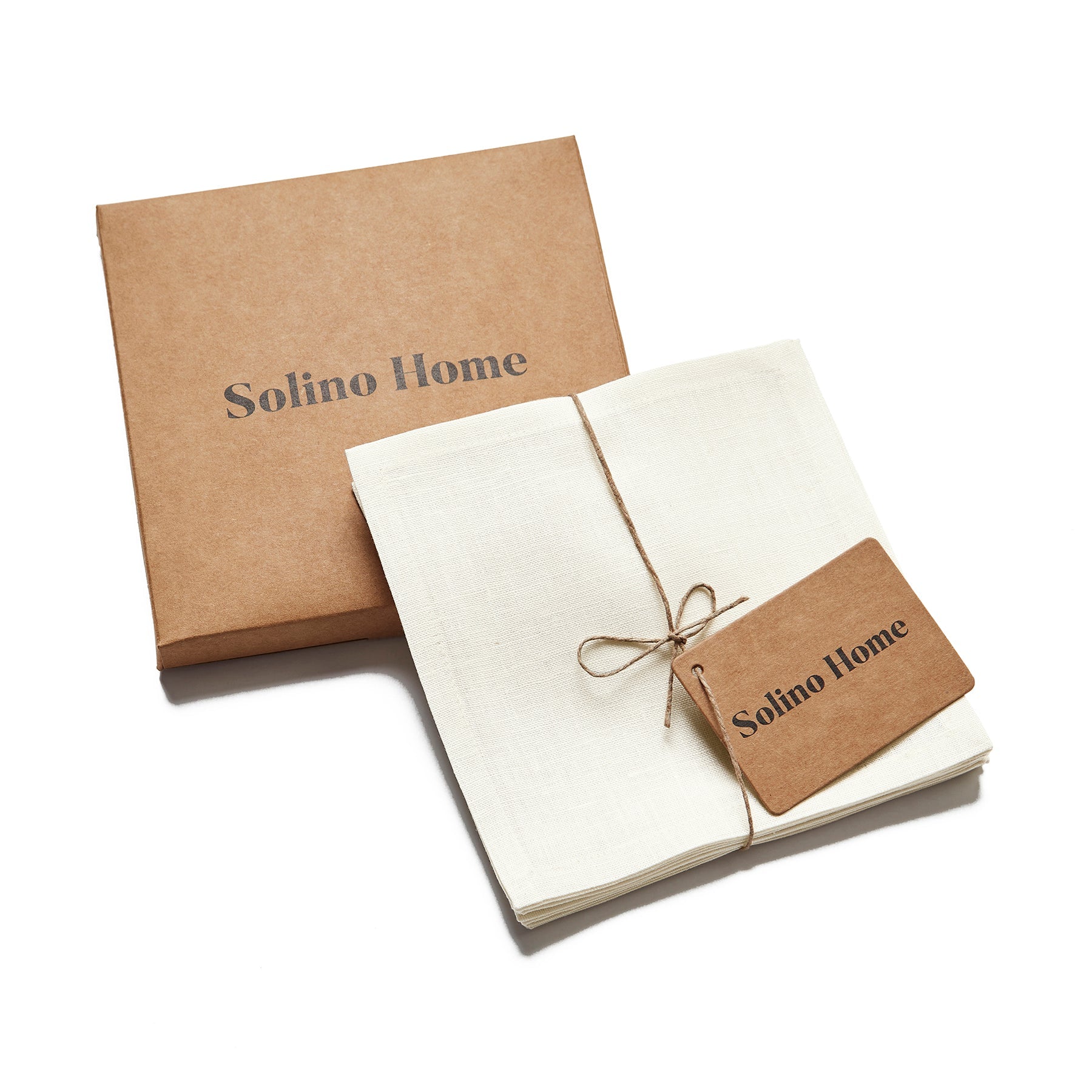 Premium Fete Cocktail Napkins - Set of 12 Elegant Party Napkins for Weddings, Cocktail Parties & Special Events
