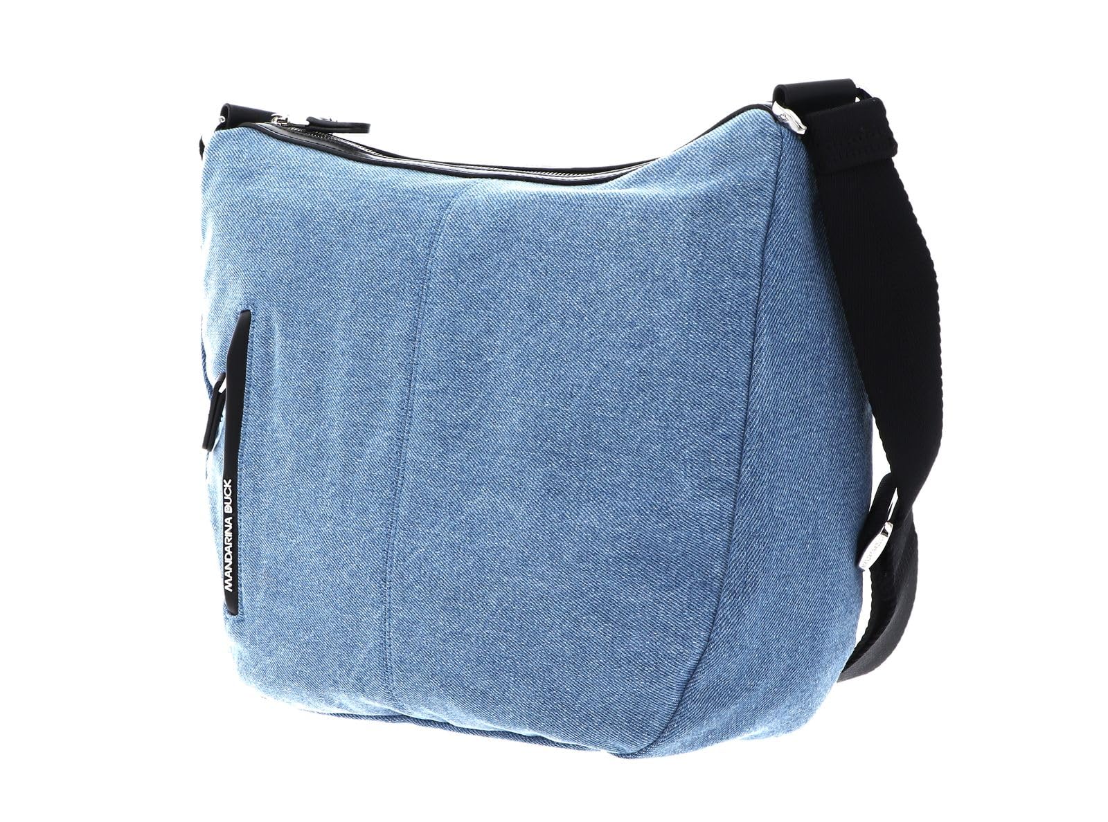 Mandarina Duck Women's Denim Shoulder Bag - One Size, Stylish Crossbody Purse for Everyday Use, Work, and Travel