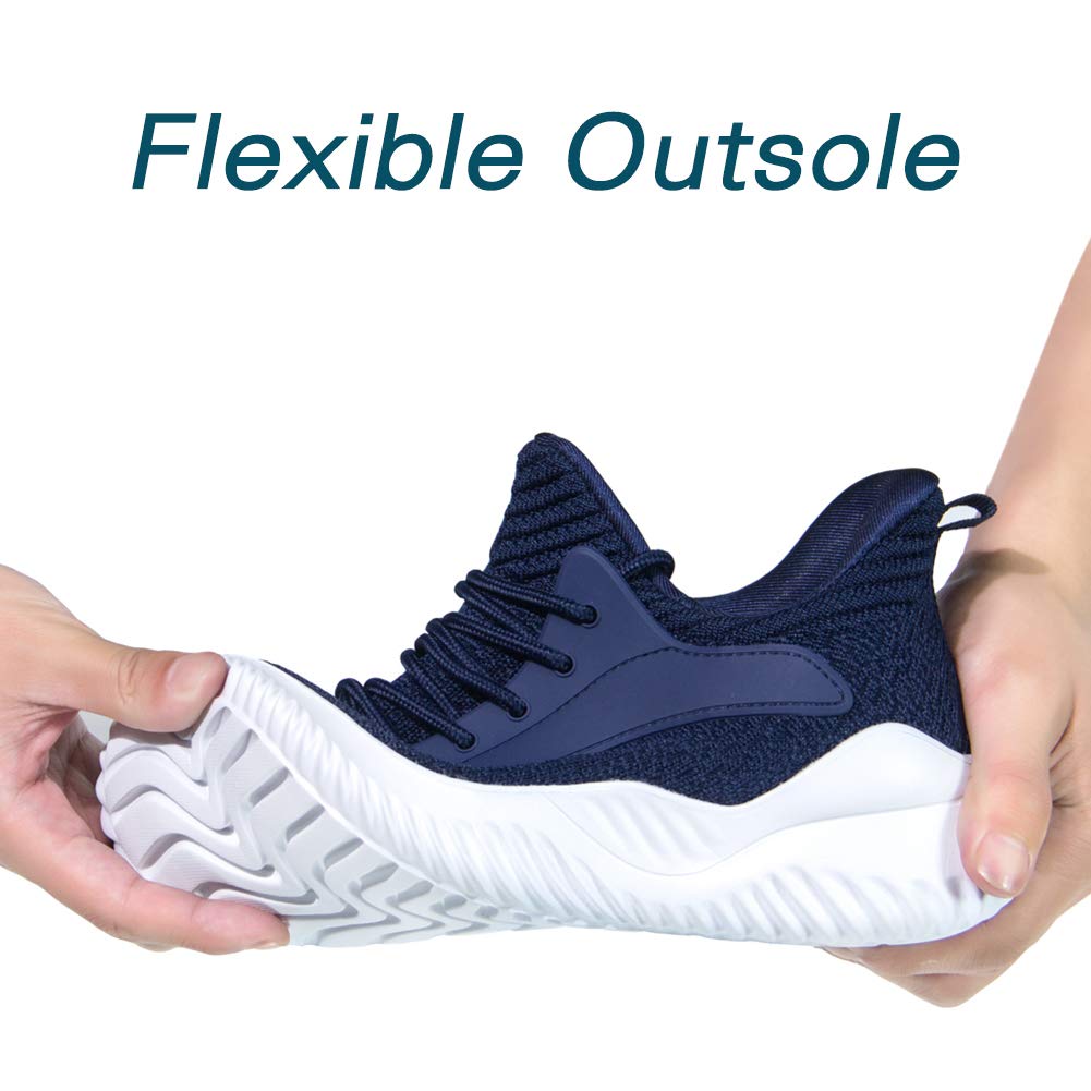 **Men's Slip-On Walking Sneakers with Memory Foam - Lightweight Breathable Running Shoes for Gym, Jogging, Tennis & Outdoor Workouts | Perfect for Athletic Training, Casual Wear & Daily Comfort**
