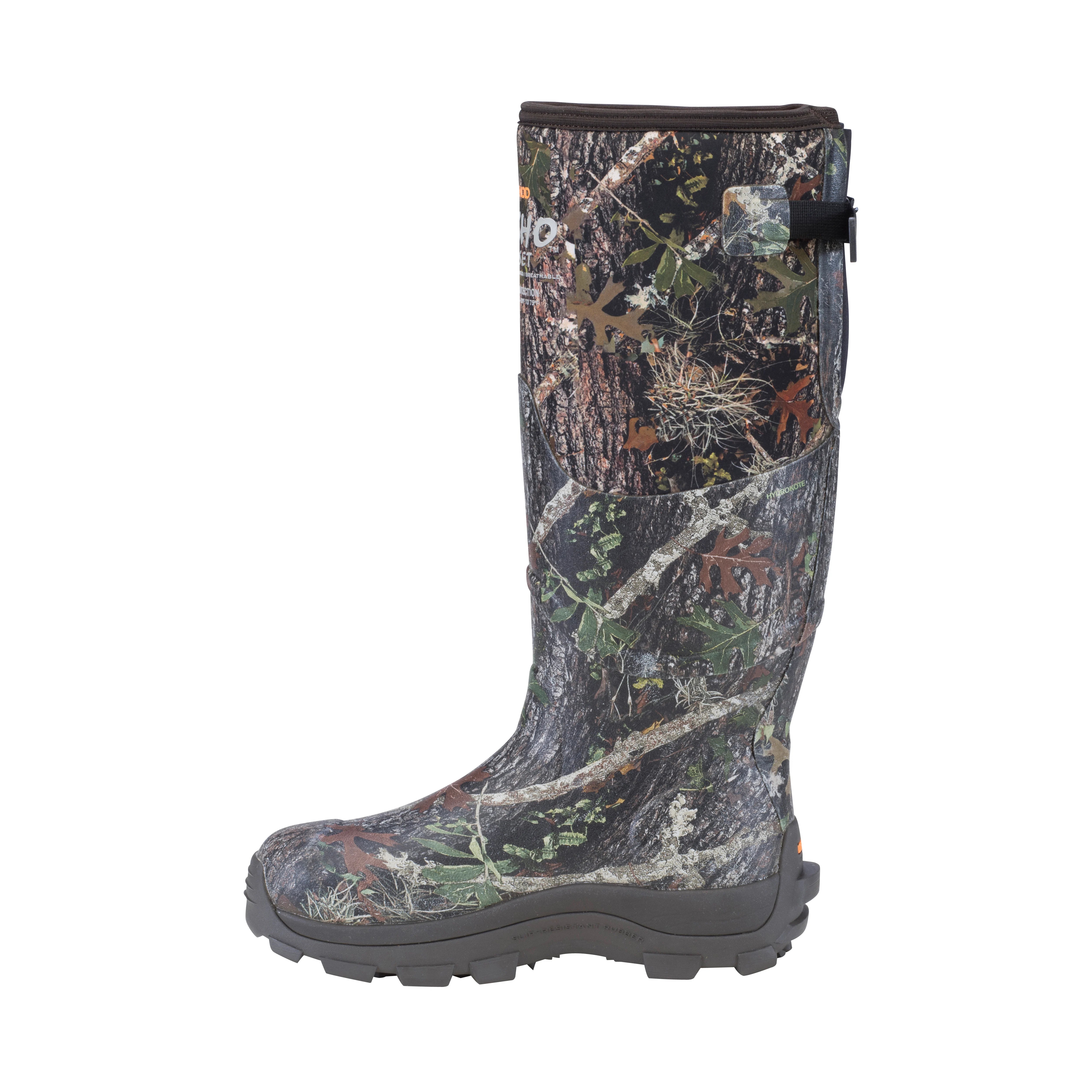 DRYSHOD NoSho Gusset XT Camo Waterproof Hunting Boots - Lightweight & Durable for Outdoor Adventures, Hiking, and Wet Weather Conditions