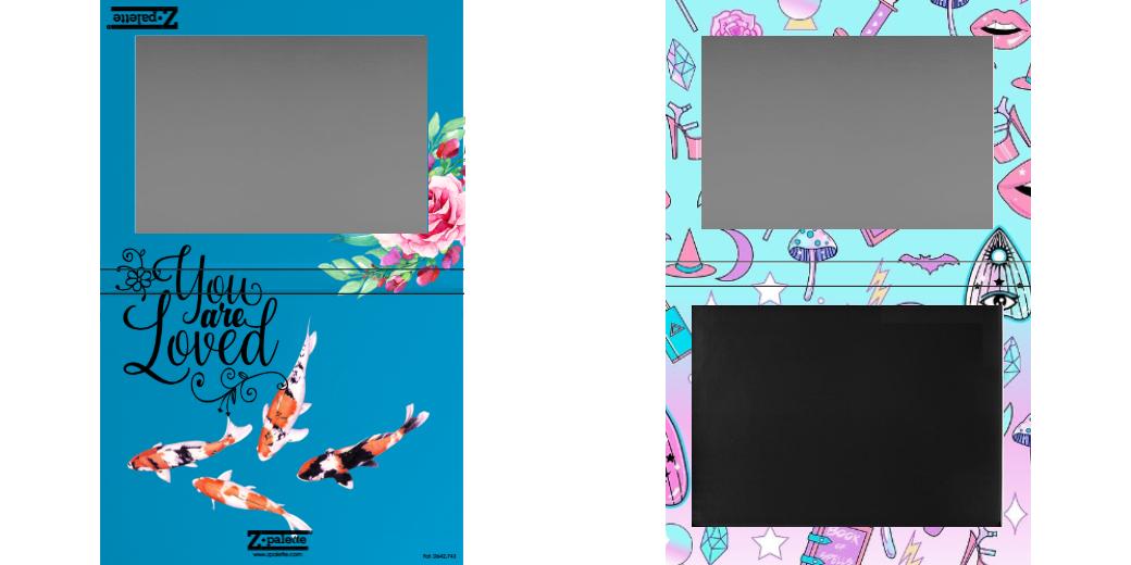 Custom Extra Large Z Palette - Magnetic Makeup Palette for Eyeshadows & Blush - Perfect for Professional Makeup Artists & Travel