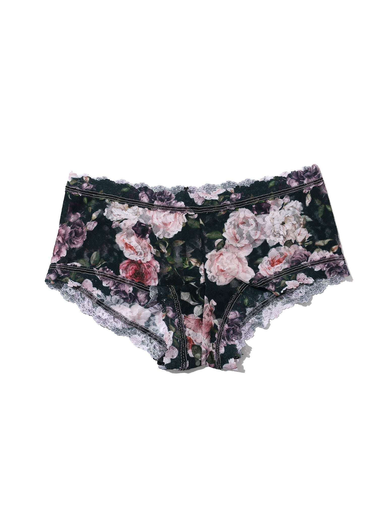 Printed Signature Lace® Boyshorts - Comfortable Women's Underwear for Everyday Wear | Perfect for Sleep, Lounge & Casual Outfits