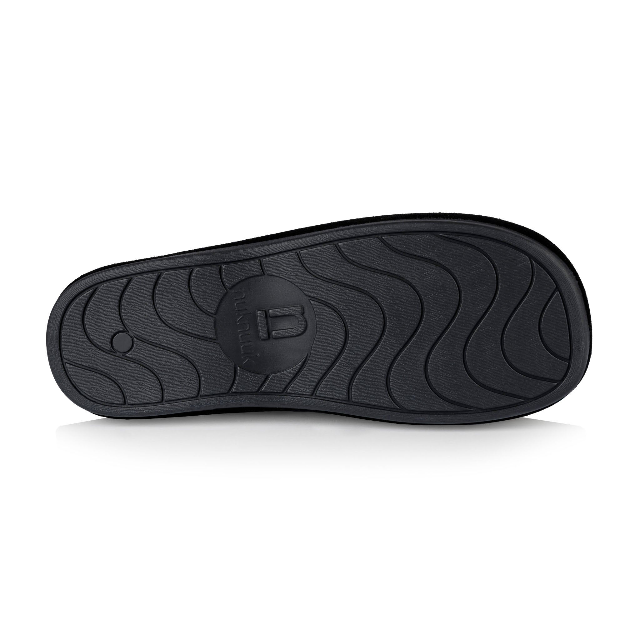 Brandon Men's Comfortable House Slippers - Soft Indoor/Outdoor Slippers for Men with Non-Slip Sole (Black) - Perfect for Home, Lounge, and Backyard Relaxation