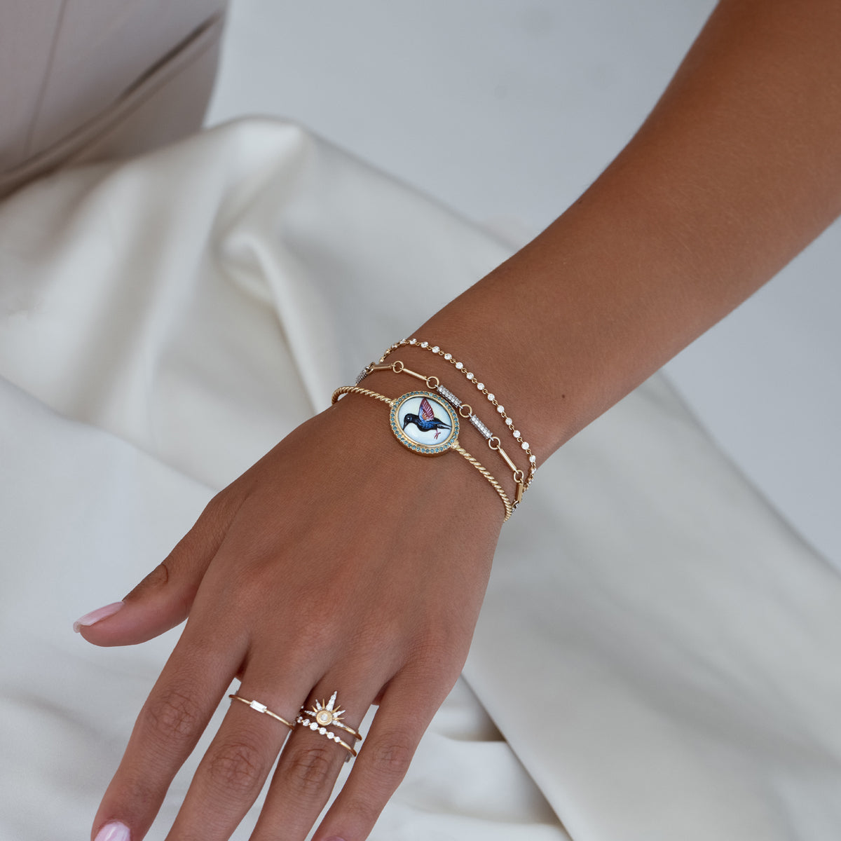 Pavé Sloan Bracelet for Women - Elegant Cubic Zirconia Tennis Bracelet - Perfect for Weddings, Parties & Everyday Wear
