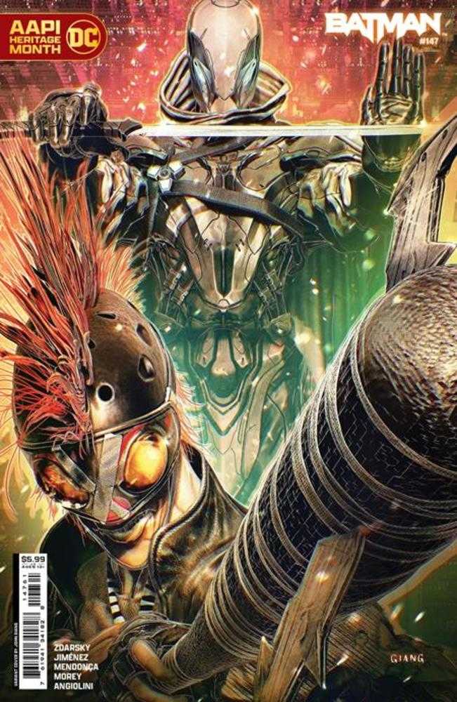 Batman #147 Cover D John Giang Ghost Maker & Clownhunter AAPI Month Card Stock Variant - Limited Edition Comic Book for Collectors, Fans & Gifts