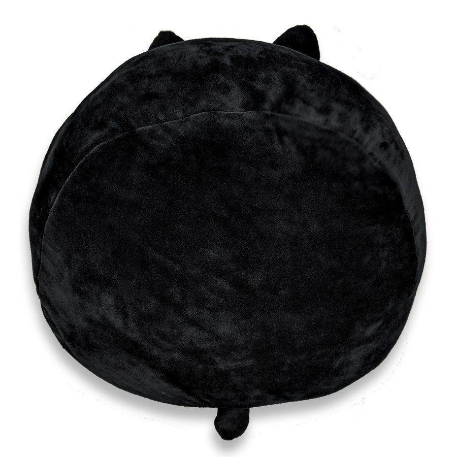 Soft & Cute Squishy Polyester Cat Pillow with Tail & Ears - Purr cilla The Cat Plush Toy for Kids & Adults - Perfect for Bedroom Decor, Couch Cuddling & Stress Relief