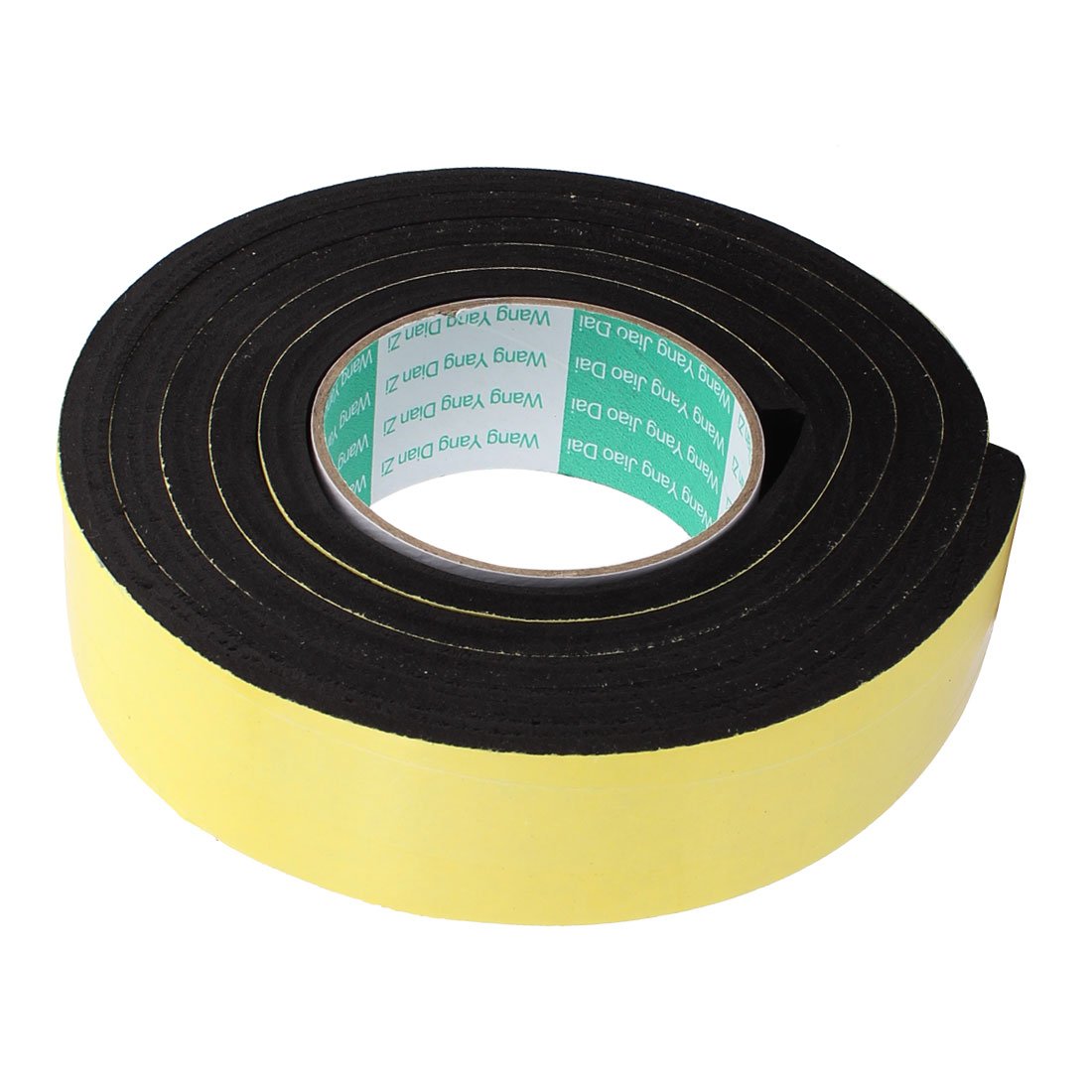 IIVVERR 40mm x 8mm EVA Foam Tape - Single Sided Adhesive Sponge Strip (2 Meters Length) - Weatherproof & Durable for Home Repair, DIY Crafts, and Soundproofing Projects