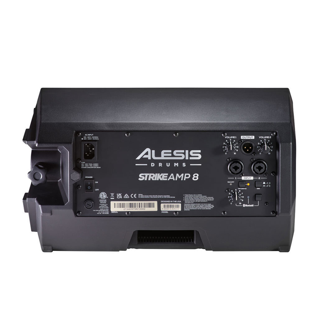 Alesis Strike Amp 8 MK2 2000W Electronic Drum Amplifier - Professional Sound for Drum Kits, Live Performances & Studio Recording
