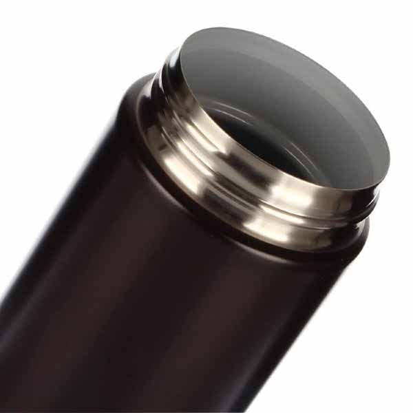 ZOJIRUSHI Stainless Steel Vacuum Bottle 350ml - Dark Brown for Travel & Office