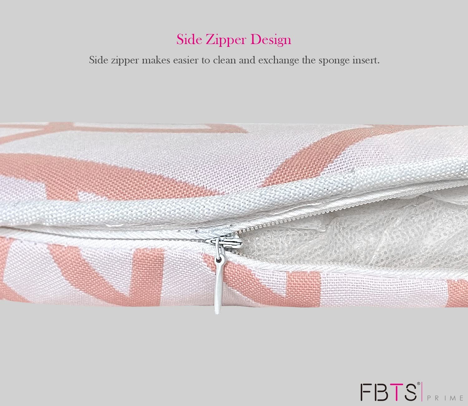 Bistro Chair Cushions Set of 2 - 16x16 Inch Pink Outdoor Seat Cushions with Geometric Triangle Design - Waterproof Round Patio Chair Pads for Dining Chairs, Garden Furniture & Outdoor Decor